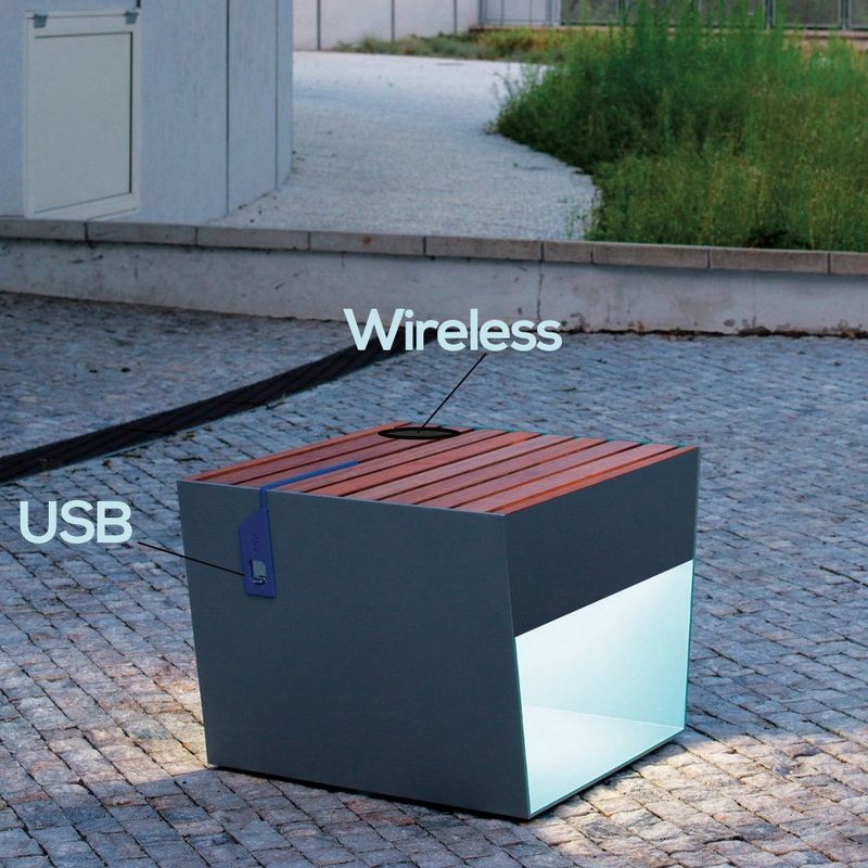 Halpa hinta Variety Design WiFi USB Chargring Solar Metal Box