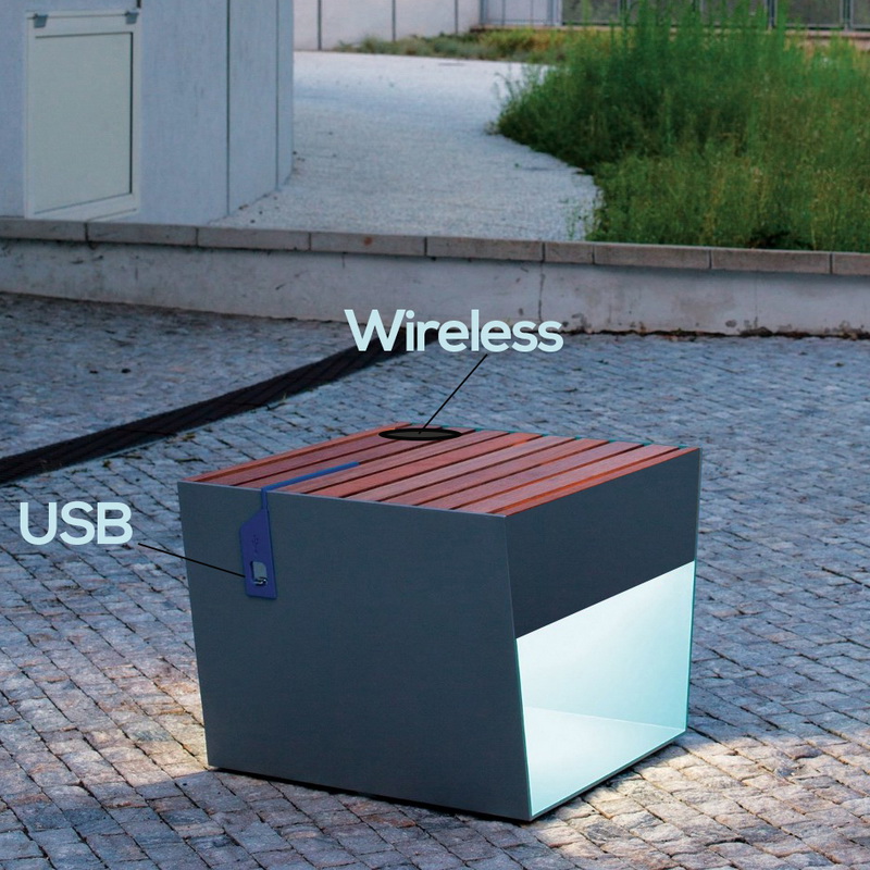 Halpa hinta Variety Design WiFi USB Chargring Solar Metal Box