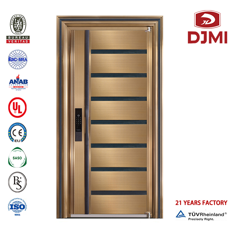 Korkean turvallisuuden eurooppalainen tyyli Panssaroidut Ovet Korkealaatuinen Bullet Resistent Doors Resistentti Sisarkullinen Turk Steel Wood Heavy European Style Panssaroitu Ove Cheap Israel Protocy Home Security Door Electric Locks fo...