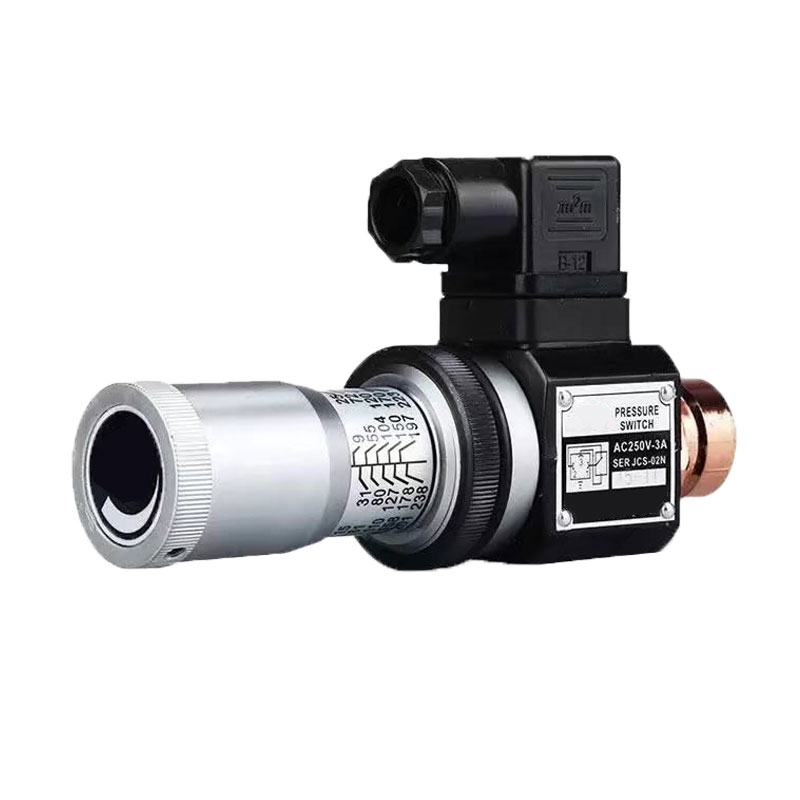 Painerele JCS-02N hydraulireleen painekytkin Hydraulikytkimen öljynpainekytkin