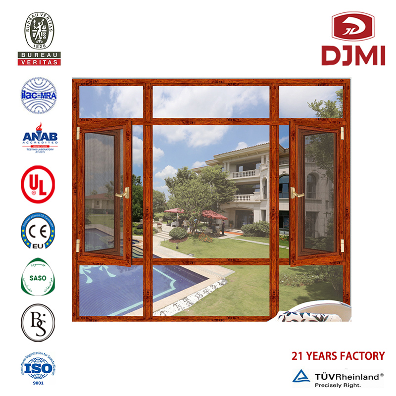 Uusi muotoilu ranskalainen tyyli sokea sisältä kaksinkertainen lasi vesi- ja äänieristysikkuna Kiina valmistaja upouusi sokea sisältä kaksinkertainen lasi alumiiniprofiili kääntyvä ikkuna veranta ikkuna