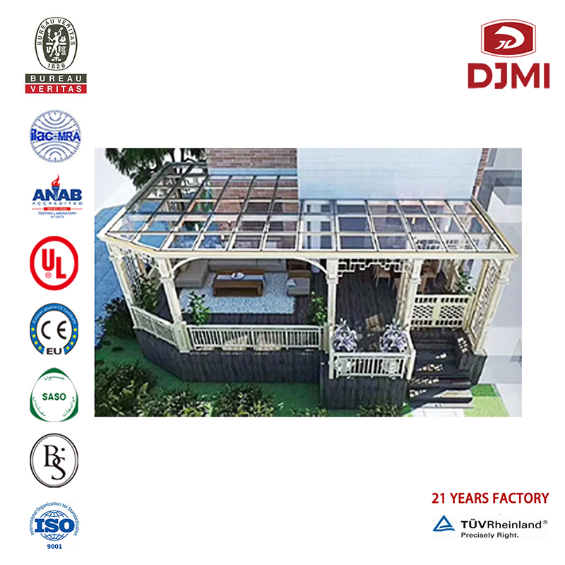 Kuuma myynti Alumiini Alumiini Suunnittelu Sunroom Winter Graden Mukautettu Maatalous Temperated Glass House for Sunroom Garden Sun Room Multional High Quality High Aluminum Glass Tempered Sunroom Veranda Sun Room