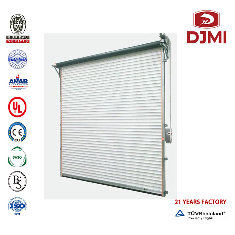 Monifunktionaalinen alumiini- rullausrumpu- sukkula (Multional Aluminum Roller Roller Shutter Sectional Arage Electrical Garage Door Electric Puntry Products factory Price Price Door) Aluminum Car Garage Electric Roller New Design Insula...