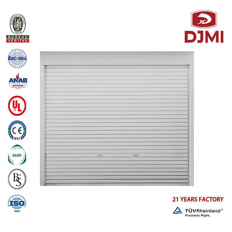 Brändi New Industry Doors with Pu 8X7 Garage Door Hot Exchange Good Quality Roller Shutter Thermal Insulation Doors Galss Garage Door Multical Aluminum Roller Shutter Sectional Arage Electrical Door