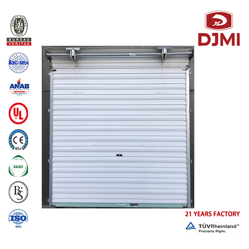 Up New Cheap Doors Single 16X8 Garage Door Hot Myi Eletric Roll Up to Doors White Garage Door Customical Anti Theft Panel Garage Door