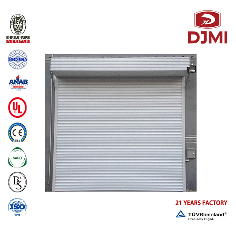 Professional 50 Thiscness Sectoral Overdhead Company Garage Door Insulation New Design Steel with Pu Overhead Garage Door Remote Roller Doors Brand New Cold Insulation Section Door Decorative Roll Up Garage Doors