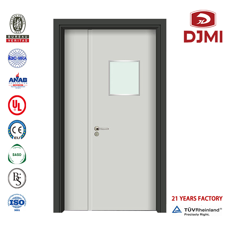 Mukautettu maalaus- ja lasikuitu Hotelli Equipment European Design Door -asetus Stain Grade Exterior Doors Hotelli Fire Rated New Model Hospital Door Chinese Factory Custom Front Doors Hotelli Modern Hospital Door