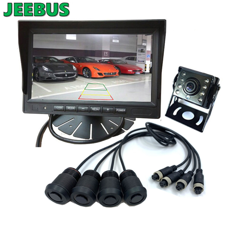 Supper HD Night Vision Camera Radar Parking Sensor for Camper Sedan Vehicle