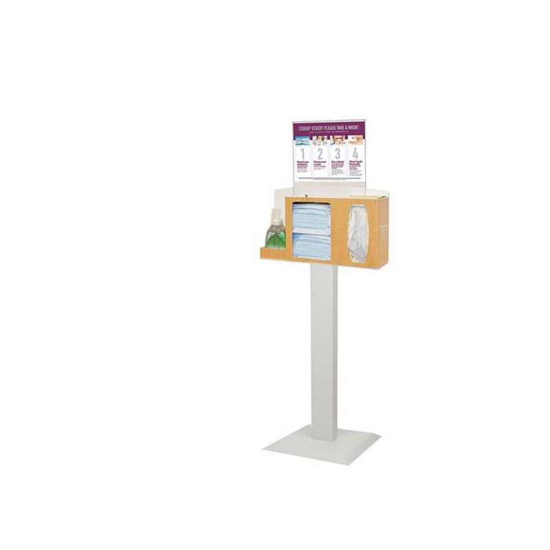 TMJ700 Good Quality Metal Supermarket Pop Mukautettava Pedestal Poster Stand