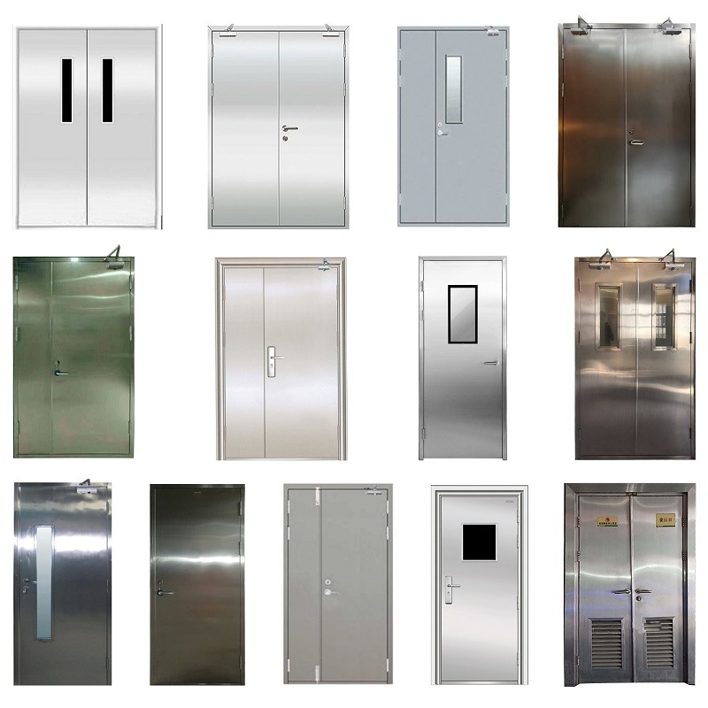 Steel Door Frame the South Africa Professional Exterior Security Double Doors with Stainless Handle Flush High Definition Steel Door New Main Grill Design Baodu Security Germany käytti Extrior China Suppliers Alibaba Room Metal Steel Door