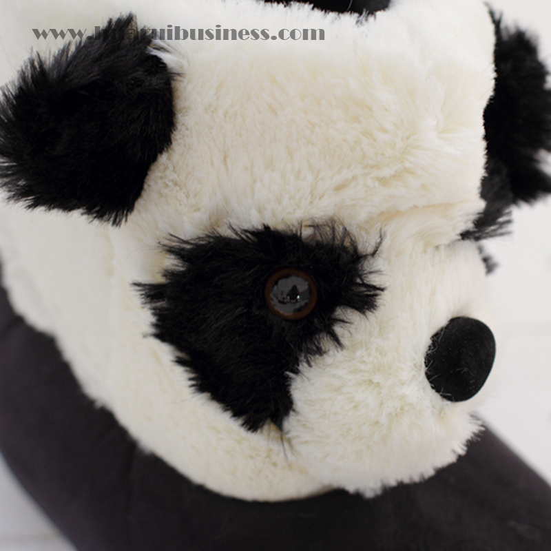 Panda-naiset, lämpimät nilkat, pehmeät plush bootsit, kodikkaat plush bootsit