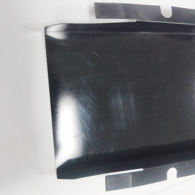 Virtapariston eristysarkki 0,5 mm: n musta eristystiiviste Korkean lämpötilan kestävä PC-eristyslevyn käsittely muovaus