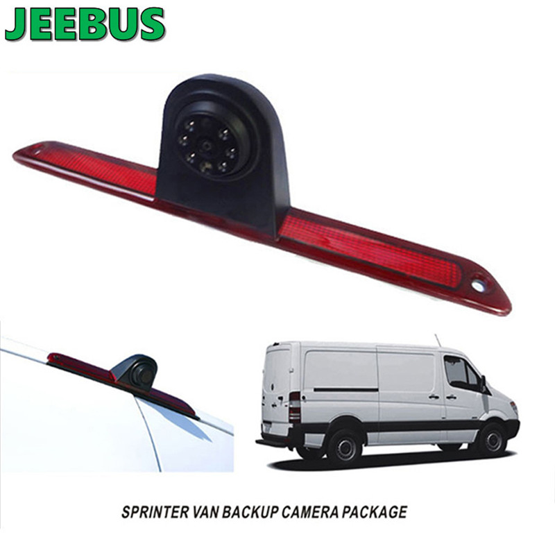 HD Night Vision -vedenkestävä jarruvalokamera Benz Sprinter VW Crafter 2007-2019