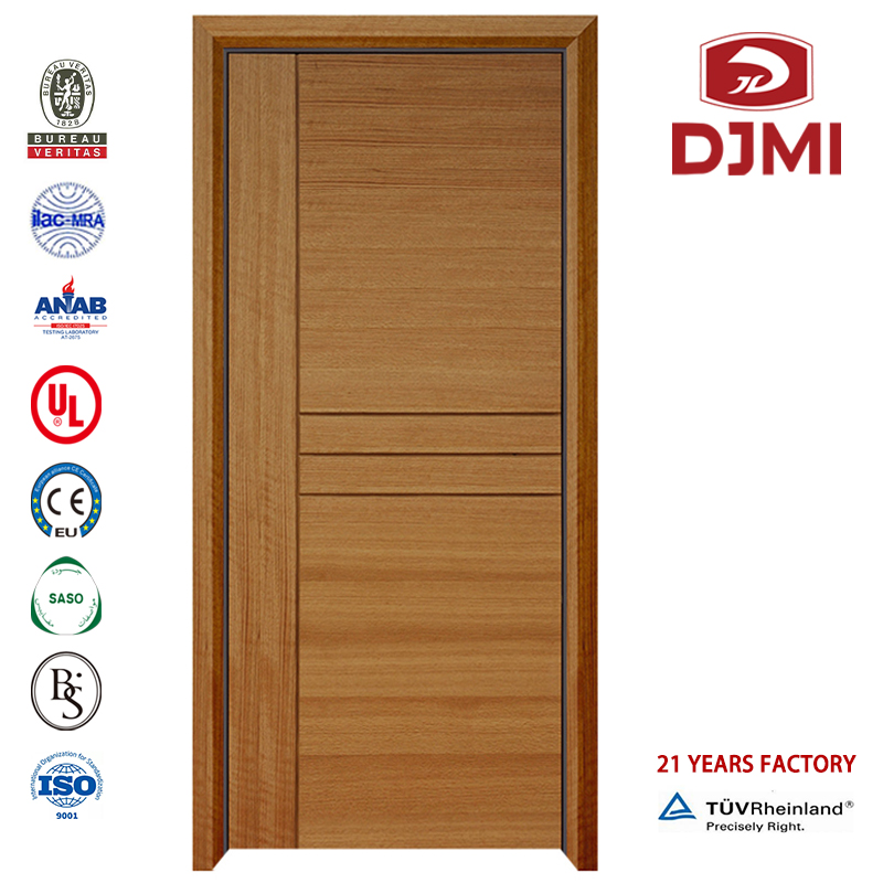 Mukautettu Vener Single Fire Proto Door Oak Solid Wood Ovien ovet Uudet asetukset 3X3 kehykset Kiina Valmistaja Fire Solid Wood Door Chinese Factory Ul 10C Wood Fire Proto Fire Fire Confice Door