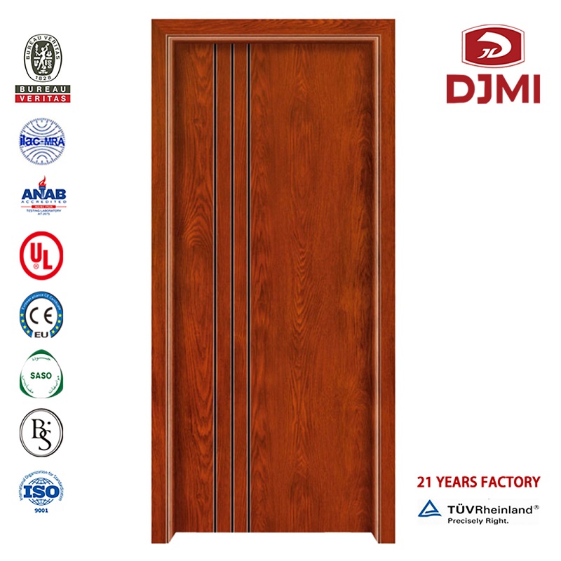 Kiinalainen tehdas Wood Doors Fd30 Fire Wood Door High Quality 1.5 tuntia luokiteltu Composite Fire Doors Modern Wood Door Designs Modern Modern Wood Door Protocol Cheap Pre-Hung Doors Shanghai External Fire With Door Vision Panel