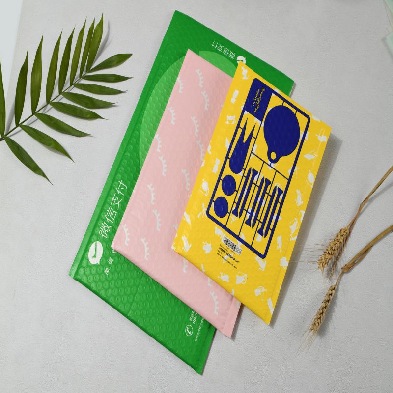 Durable custom kupla paksuuntuva poly postitus itseliimautuvat pussit