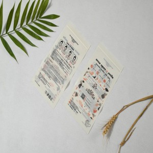 Oma biohajoava kompostoitava pieni vetoketjupussi