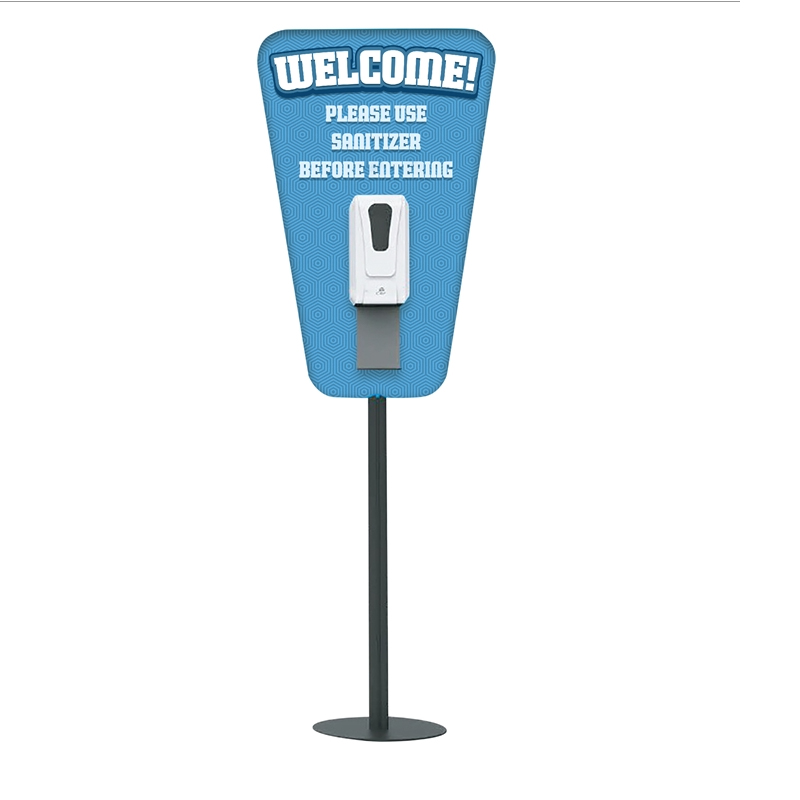 TMJ710 Lattia For Public Easy Assembly Cheap Metal Hand Sanitizer Display Rack