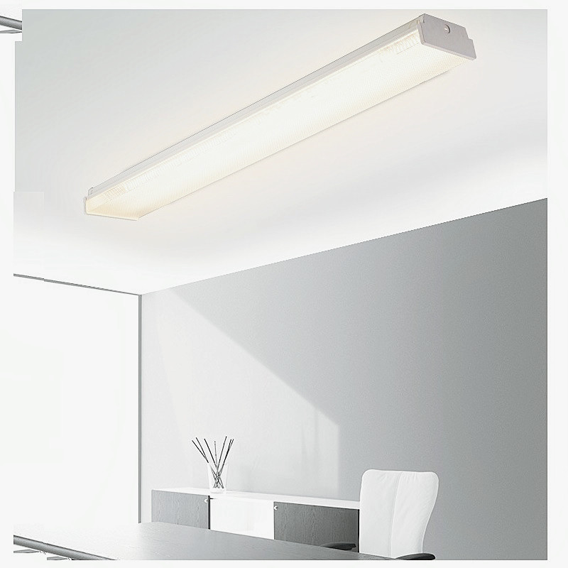 Seitsemän tuuman Rhombus, 4FT LED Wrapround 40W Wrapround Light, 4000K Neutraali White, 4-Foot LED Shop Lights for Garage