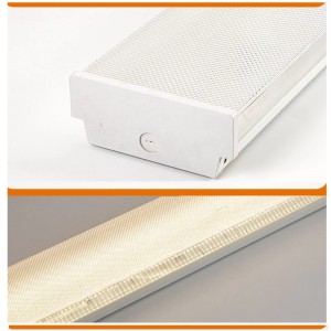 Seitsemän tuuman Rhombus, 4FT LED Wrapround 40W Wrapround Light, 4000K Neutraali White, 4-Foot LED Shop Lights for Garage