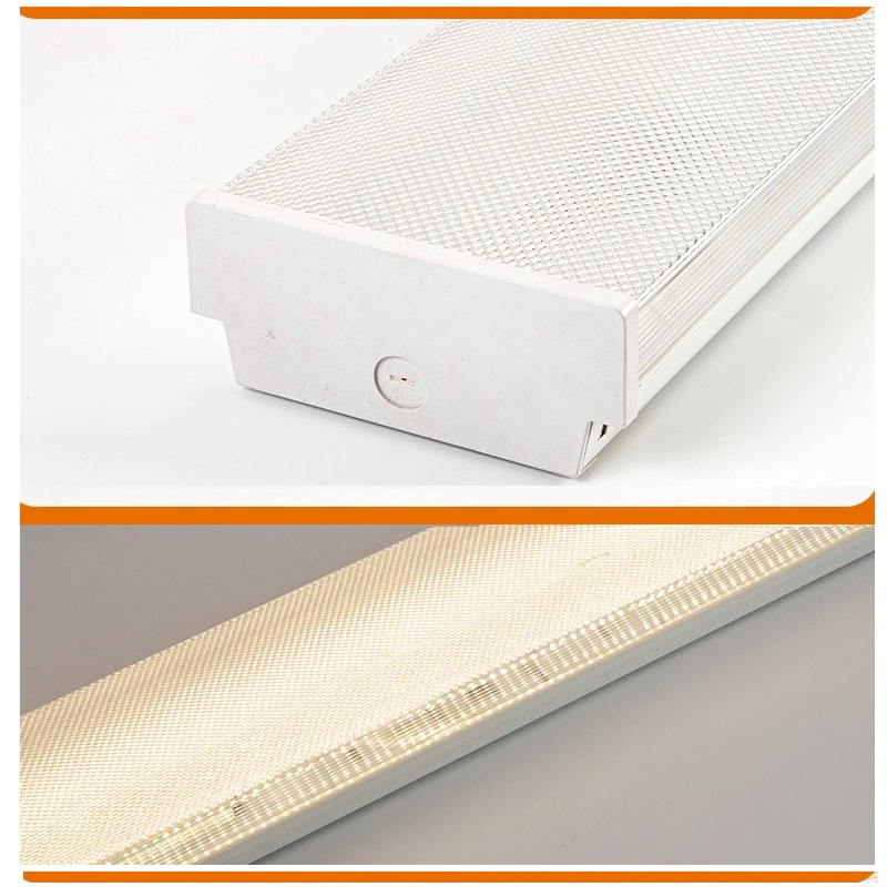 Seitsemän tuuman Rhombus, 4FT LED Wrapround 40W Wrapround Light, 4000K Neutraali White, 4-Foot LED Shop Lights for Garage