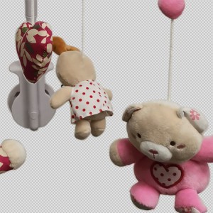 Musikaalinen mobiili --karhu ja kani