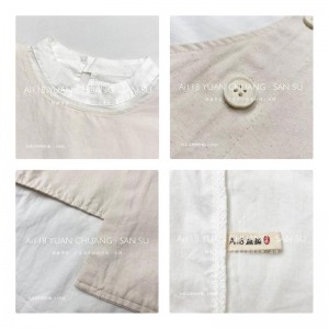 Rentoutunut muotoilu Minimalistinen tyylinen tavallisen tavallisen tavallisen tavallisen tasaisen värin strippaus Tarkastettu ylisuuri tilaustyönä tehty 19505 Pyöreä kaulus Paita + Vyötakki