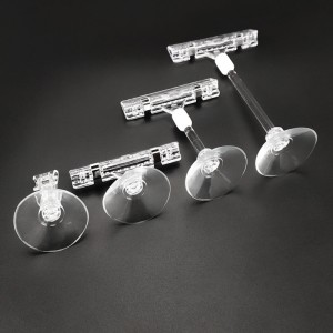 PP-716 puristimen hintamerkki clip- etiketin haltija Strip hyllyn etiketin haltija leikkaa marketin lipas