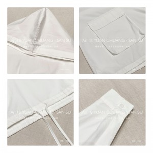 Rentoutunut muotoilu Minimalistinen tyylinen tavallisen tavallisen tavallisen tasaisen värin raidallinen Ohitettu erikoisuus 17720 Löysä paita