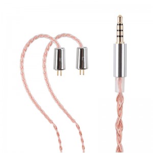 OEM Upgrade Silver Audio Cable -kuulokkeet