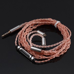OEM Upgrade Silver Audio Cable -kuulokkeet