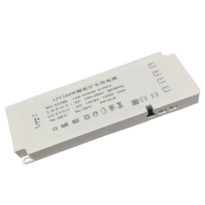 tehtaan OEM ODM ac-dc vakiojännite 12v 100w johdettu kuljettajan magneettisen imuvalaisimen virransyöttö