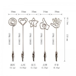 TMJ PP-543 Pieni työpöydän päällysmerkinnän telineen haltija Kultainen harjattu ruostumaton teräksen merkkinäyttönäyttö vastapainona