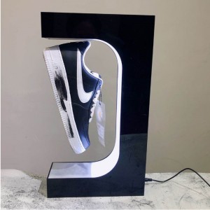 TMJ-547 Mukautettu magneettinen suspendointijalkineiden näyttö Seisovan magneettisen levitaation kenkäteline