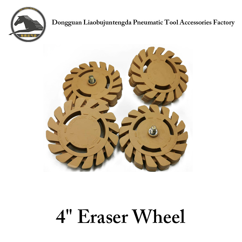 4 Inch Rubber Eraseri Wheel Decal Discover Wheel Decal Car Wallpaper Ceramic Clearing Tools