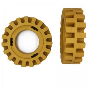 4 Inch Rubber Eraser Wheel Vinyl Stripe Nauha Nauha Graphics Off Sticker Displanal for Signs Glass Boat Car Windows