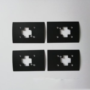 Paloa hidastava PC-eristyslevy GE-EFR95 eristysarkki Musta tulenkestävä eristystiiviste