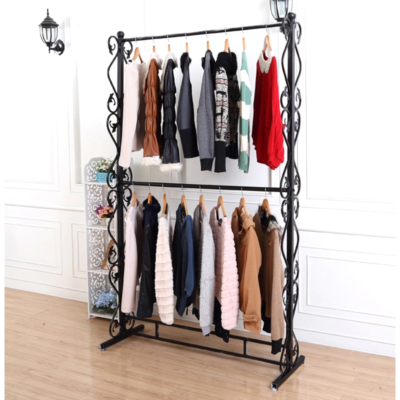 TMJ PP-560 Factory Customed High Class Cloting Display Fixture Design Revoluving Metal Orname Display Stand