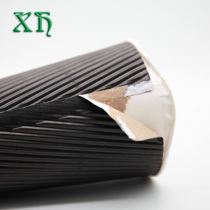 Biohajoava 12 oz ripple-tapettikuppi kuuman kahvin tukkukuppeihin