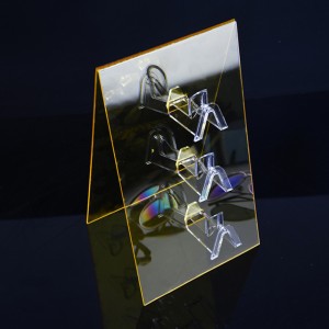 TMJ PP-575 OEM mukautetut akryylipassit lattian näytön telineet