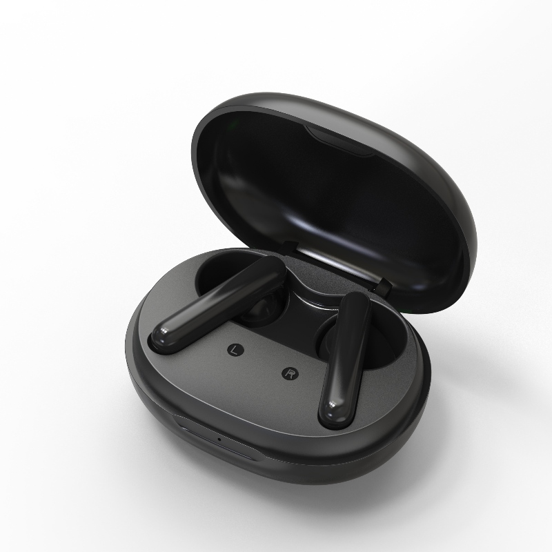 OEM-tehtaan tukku-TWS Stereo Wireless Earphone -kuulokemikrofoni bluetooth 5.0chip