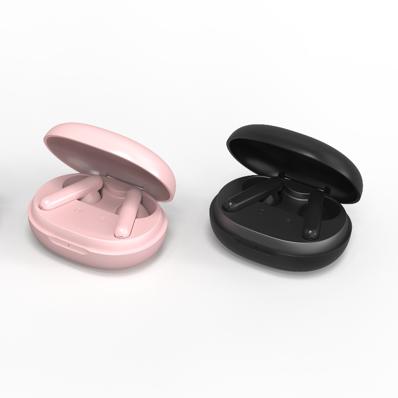 OEM-tehtaan tukku-TWS Stereo Wireless Earphone -kuulokemikrofoni bluetooth 5.0chip