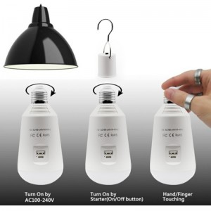 Kahden auringon hehkulampun valo