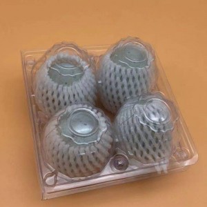 Muovialusta 4 munalle