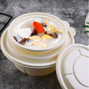 Kertakäyttöiset elintarvikkeiden pakkauskontit biologisesti hajoavat eväslaatikot biologisesti hajoavat säiliöt