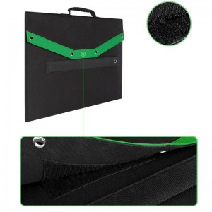 80W Auringon taittopussi