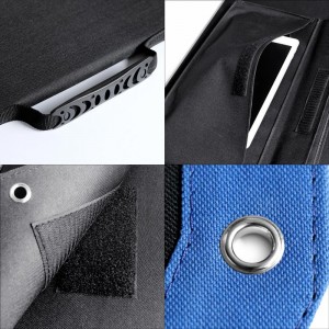 150W Auringon taittopussit