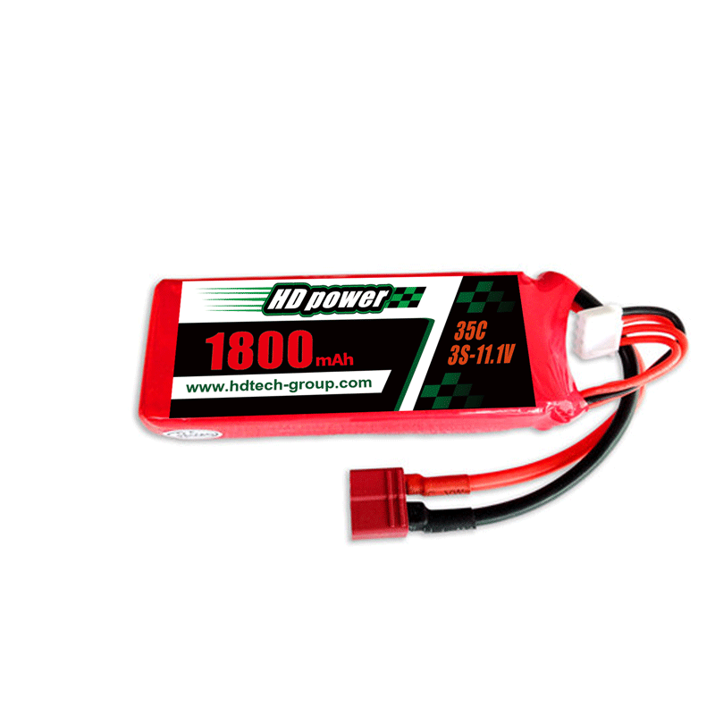HD POWER 1800mAh 35C 3S 11.1V lipoastia