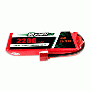 HD POWER 2200mAh 35C 3S 11.1V rasvaakku