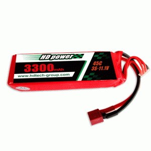 HD POWER 3300mAh 45C 3S 11.1V rasvaakku